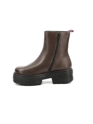 Botki na platformie Kickers