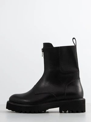 Botki na platformie Lazamani