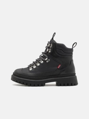 Botki na platformie Levi's czarny