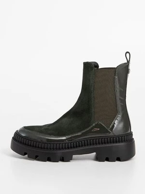 Botki na platformie Marc Cain