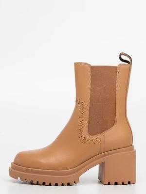 Botki na platformie Marc Cain