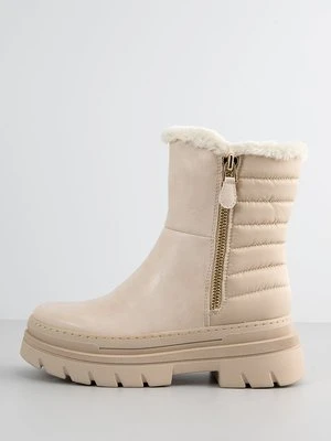 Botki na platformie marco tozzi