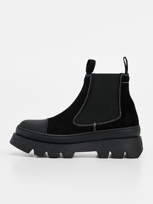 Botki na platformie MM6 Maison Margiela
