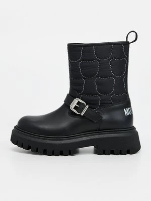 Botki na platformie Moschino