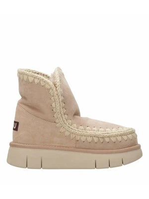 Botki na platformie Mou