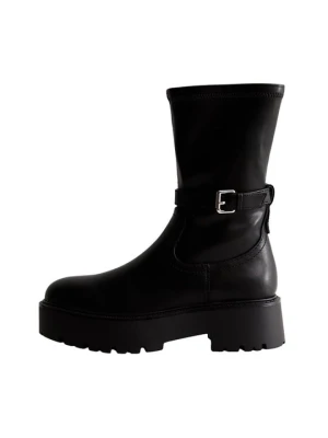 Botki na platformie New Look czarny
