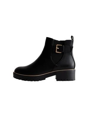 Botki na platformie New Look Wide Fit