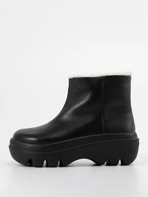 Botki na platformie Proenza Schouler czarny
