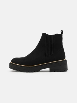 Botki na platformie River Island czarny
