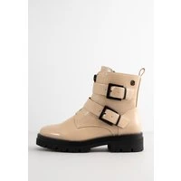 Botki na platformie s.Oliver taupe
