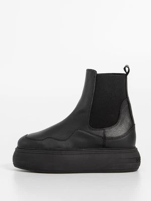 Botki na platformie Steve Madden
