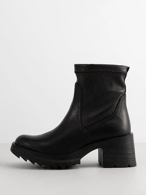 Botki na platformie Steve Madden czarny