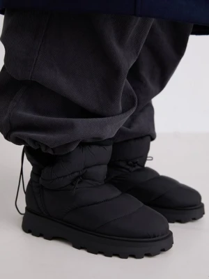 Botki na platformie Steve Madden czarny
