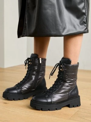 Botki na platformie tamaris