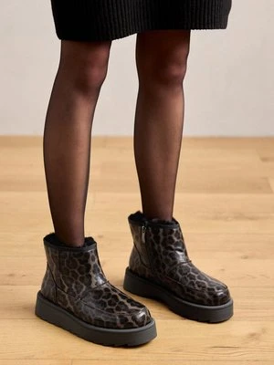 Botki na platformie tamaris