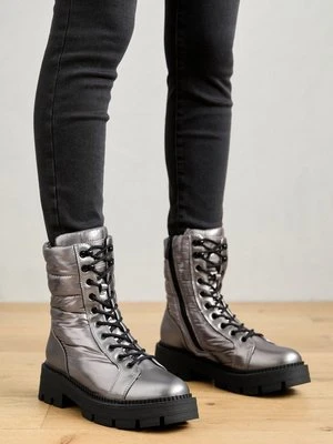 Botki na platformie tamaris