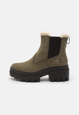 Botki na platformie Timberland