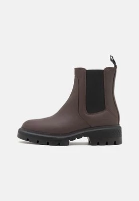 Botki na platformie Timberland