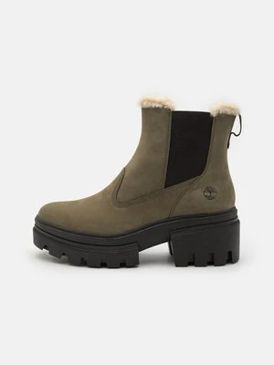 Botki na platformie Timberland