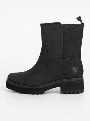 Botki na platformie Timberland
