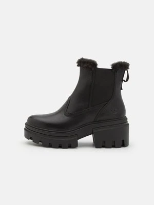 Botki na platformie Timberland