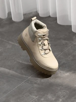 Botki na platformie Timberland