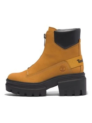 Botki na platformie Timberland