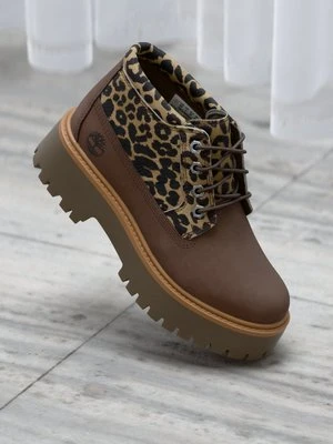 Botki na platformie Timberland