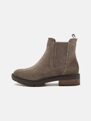 Botki na platformie Timberland brązowy