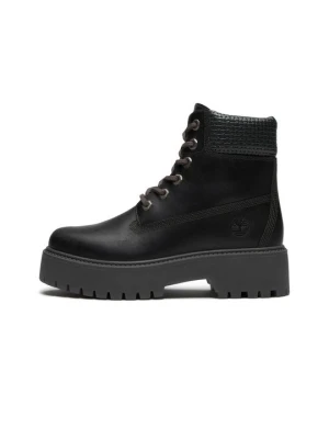 Botki na platformie Timberland czarny