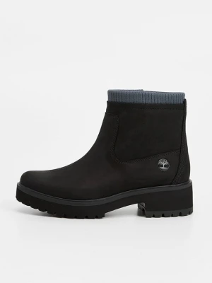 Botki na platformie Timberland czarny