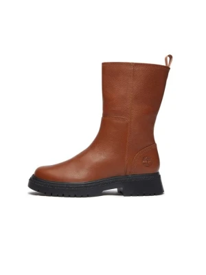 Botki na platformie Timberland jasny brąz