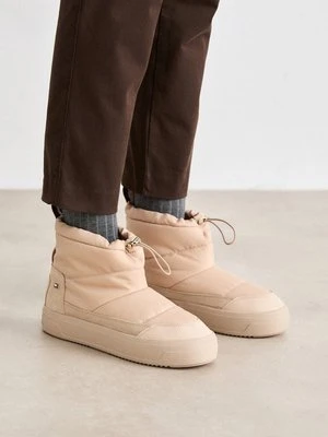 Botki na platformie Tommy Hilfiger