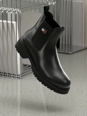 Botki na platformie Tommy Jeans