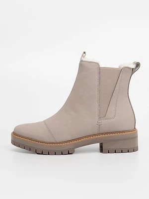 Botki na platformie TOMS