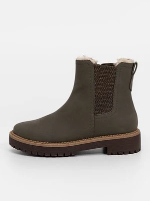 Botki na platformie TOMS