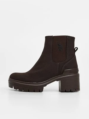 Botki na platformie U.S. Polo Assn.