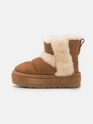 Botki na platformie Ugg