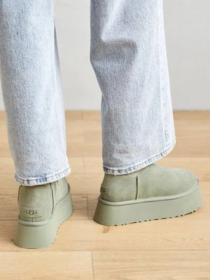 Botki na platformie Ugg