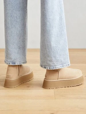 Botki na platformie Ugg