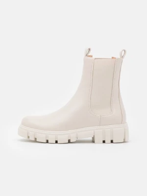 Botki na platformie Vero Moda mleczny
