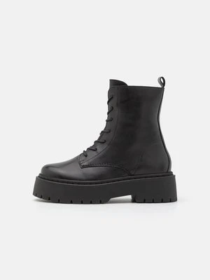 Botki na platformie Zign By Zalando czarny