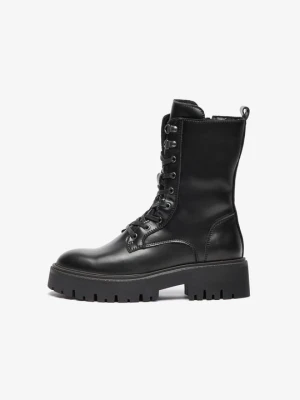 Botki na platformie Zign By Zalando czarny