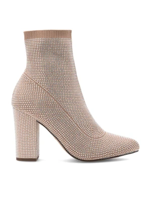 Botki Nine West KAS BYCCC03 Beżowy