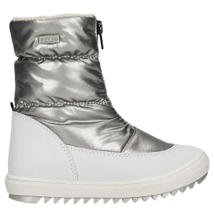 Botki ocieplane Bartek dla dziewcząt srebrno biały t 14405023 p46914