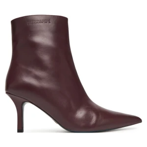 Botki Patrizia Pepe 8Y0130 L166 Bordowy