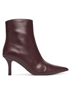 Botki Patrizia Pepe 8Y0130 L166 Bordowy