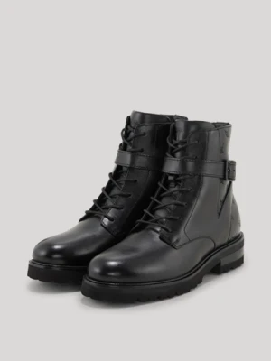 Botki Piatto Stampa Mana w kolorze czarnym Joop