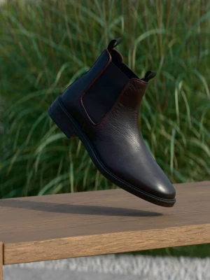 Botki Pier One By Zalando brązowy