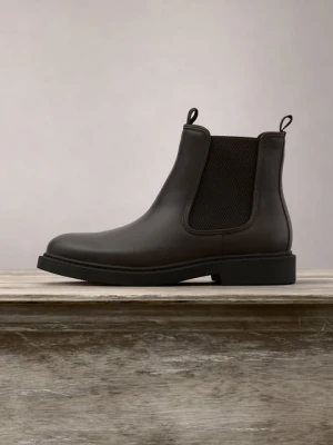 Botki Pier One By Zalando ciemnobrązowy